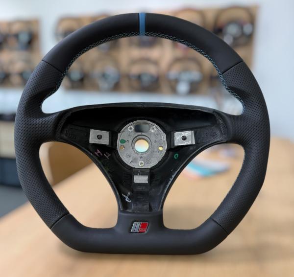 Lenkrad neu beziehen passend für Audi A3 8L, S4, A4 B5, S8, A8 D2, S6 und A6 C5, Design A657
